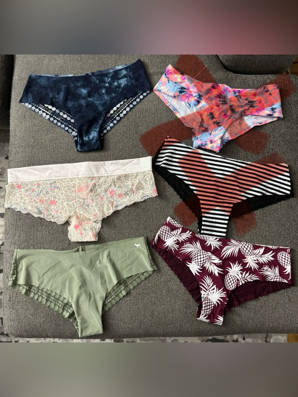 *BUNDLE* Victoria Secret/PINK Cheekster Panties Set of 7